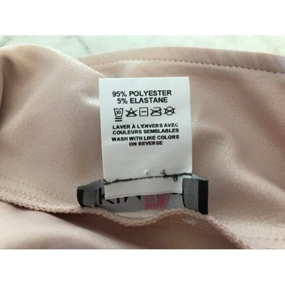 NWOT KIM & Co. Faux Leather Knit Moto Jacket Dusky Rose Size XXL 2XL - Picture 7 of 7